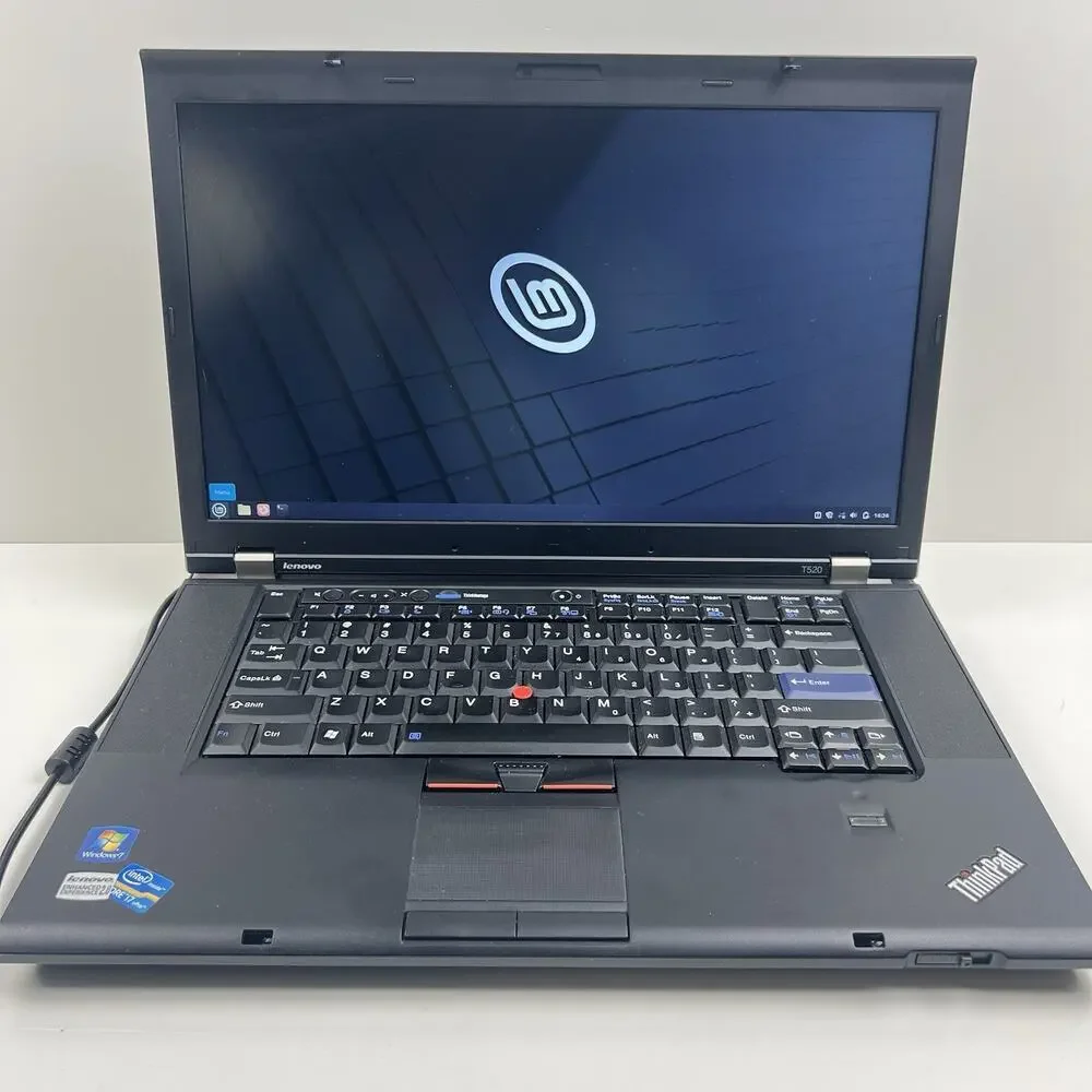 Lenovo ThinkPad T520 Intel i7-2640M 8GB 320GB HDD Linux Mint OS w/ Charger|ELP64